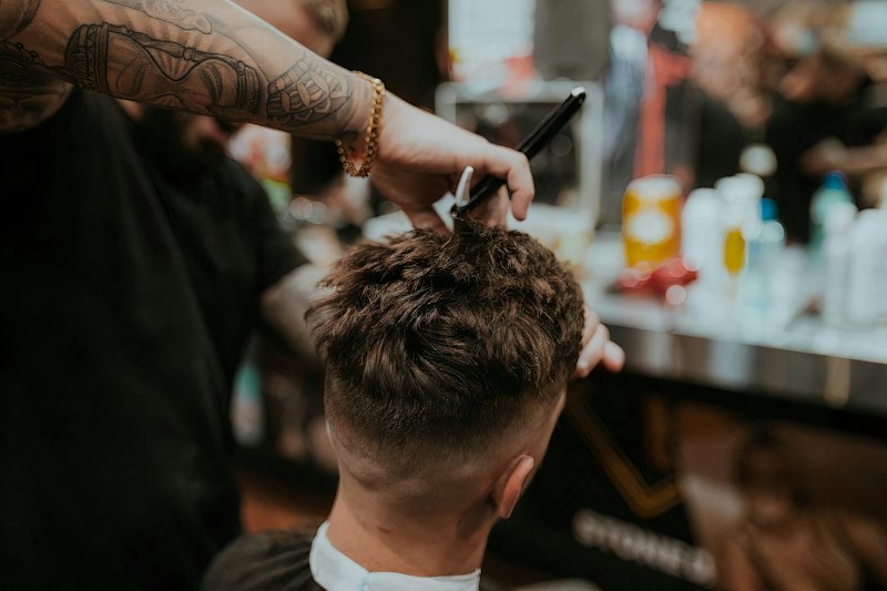 Skin Fade Moderno Man's Barbearia